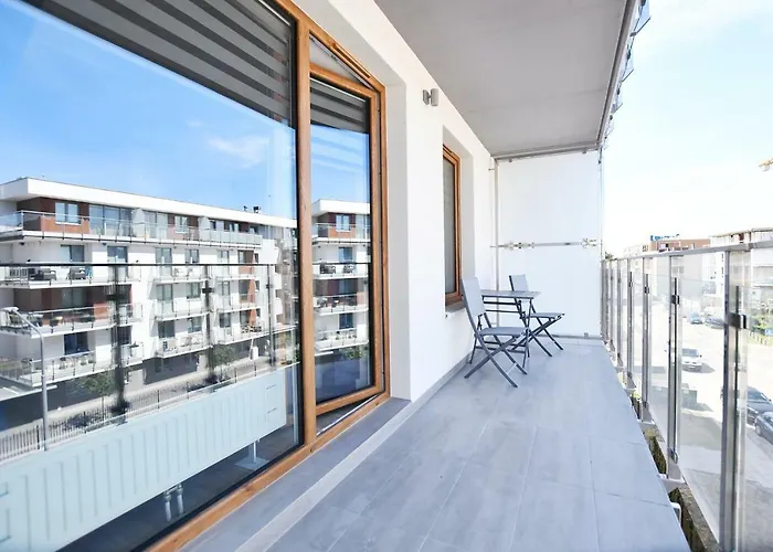 Apartament Lazur z miejscem postojowym w garażu
